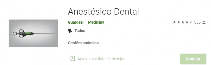 Anestésico Dental - Google Play Store