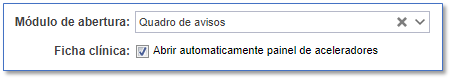 Escolha onde o EasyDental deve abrir